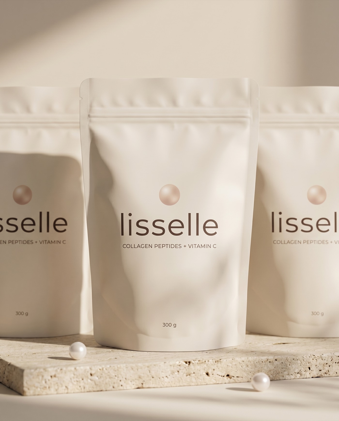 Drie pouches